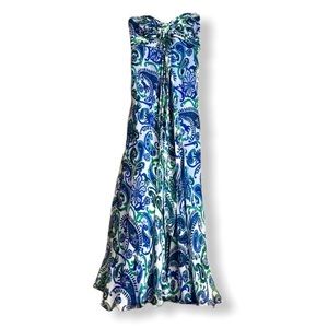 [laundry] Paisley Maxi Print Dress